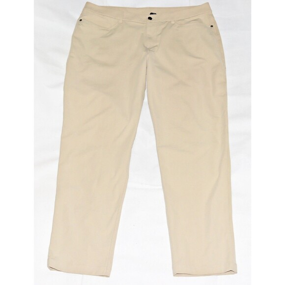 Lululemon Other - Lululemon ABC Classic‎ Fit Warpstreme LM5AQ9S Men's Beige Pants Size 38